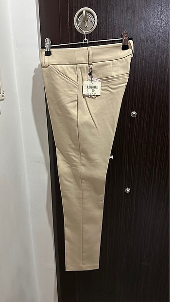 Koton KOTON BEJ KUMAŞ PANTOLON