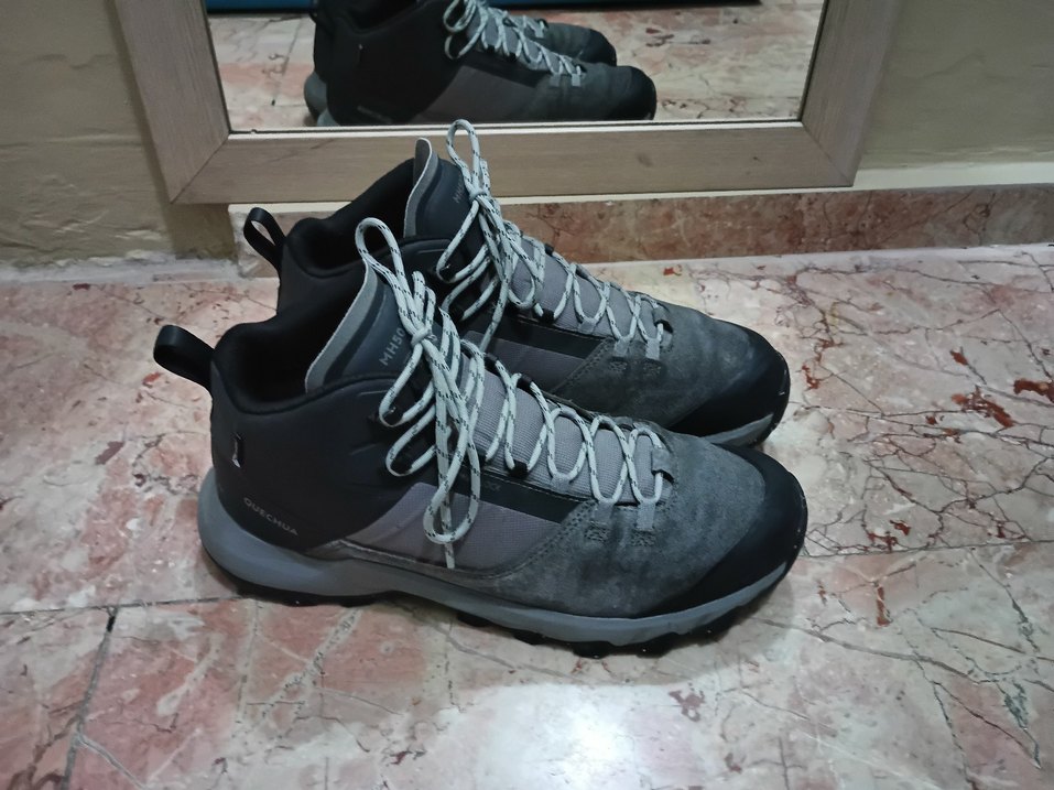 QUECHUA
Erkek Su Geçirmez Outdoor Bot - GRİ - MH500 Mid - Görsel 3