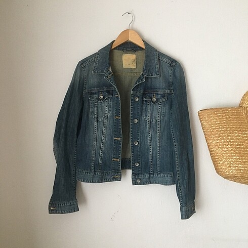 H&M VİNTEGA KOT CEKET