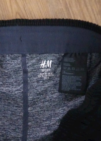 H&M Siyah Mini Spor Şort