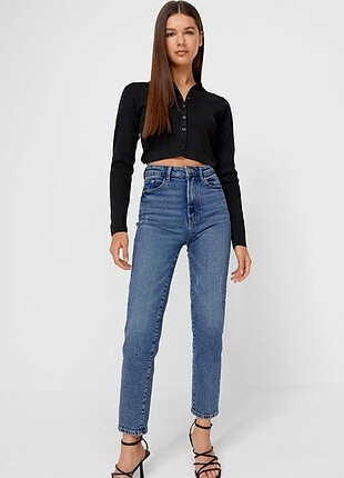 stradivarius jean 34 beden