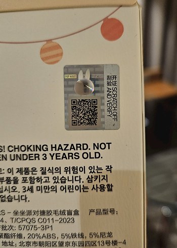 orijinal popmart labubu have a seat hehe - Görsel 6