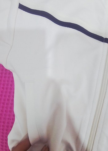 Beyaz fermuarlı çocuk Tommy jeans - Görsel 6