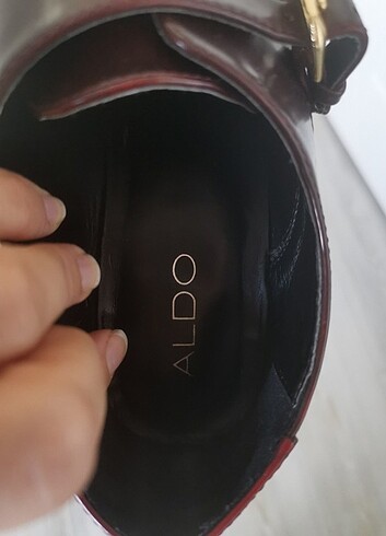 37 Beden bordo Renk Aldo yumuşak ayakkabı