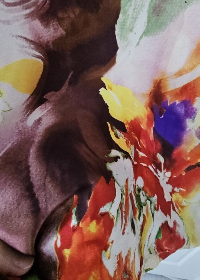 İpek saten elbise - Görsel 2