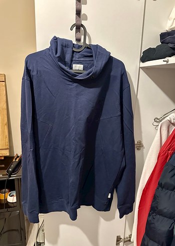 BEYMEN Düğmeli Lacivert Erkek Polar Sweatshirt - Görsel 5
