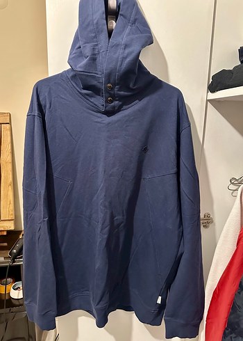 BEYMEN Düğmeli Lacivert Erkek Sweatshirt - Görsel 5