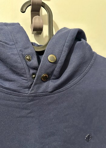 BEYMEN Düğmeli Lacivert Erkek Sweatshirt - Görsel 2