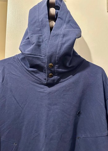 BEYMEN Düğmeli Lacivert Erkek Sweatshirt - Görsel 6