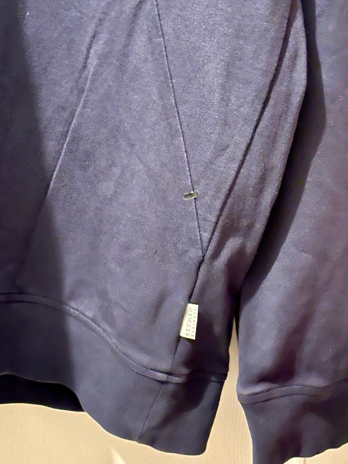 BEYMEN Düğmeli Lacivert Erkek Sweatshirt - Görsel 3