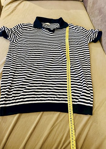 ALTINYILDIZ Erkek Lacivert Çizgili Polo Tişört - Görsel 6