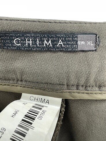 xl Beden haki Renk Chima Düz Kesim %70 İndirimli.