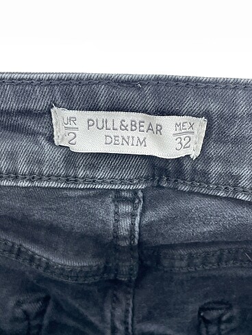 42 Beden siyah Renk Pull and Bear Jean / Kot %70 İndirimli.