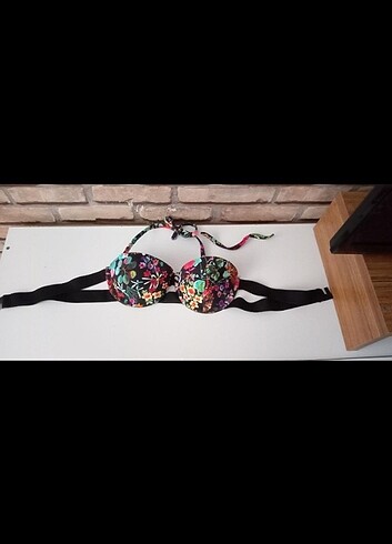 xs Beden siyah Renk Bikini üst 