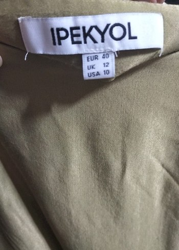 Bej Saten Uzun Salaş Etek - Görsel 3