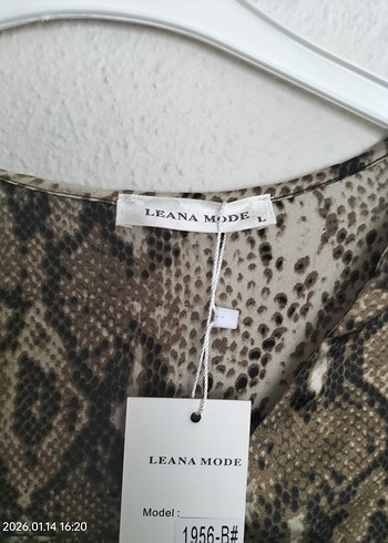 Bohem Yılan Desenli V Yakalı Kadın Gömlek - Görsel 4