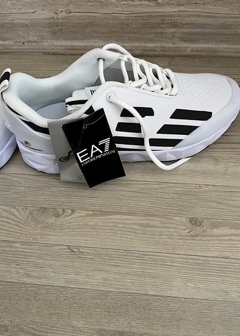 Beyaz Bağcıklı Erkek Spor Ayakkabı - Görsel 3