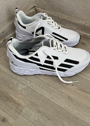 Beyaz Bağcıklı Erkek Spor Ayakkabı - Görsel 5