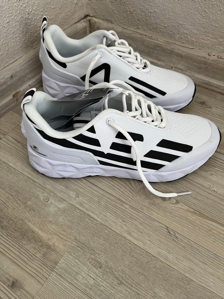 Beyaz Bağcıklı Erkek Spor Ayakkabı - Görsel 5