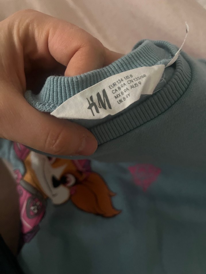 Kız Çocuk Gri Baskılı Eşofman Takımı - Görsel 2