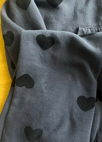 Kız Çocuk Kapüşonlu Fermuarlı Sweatshirt - Görsel 2