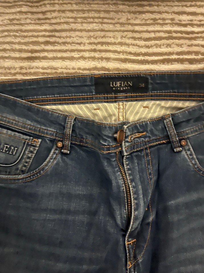 Erkek Regular Fit Denim Jean Pantolon - Görsel 2