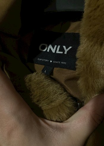 Kahverengi Kadın Midi Boy Suni Kürk Mont - Görsel 2