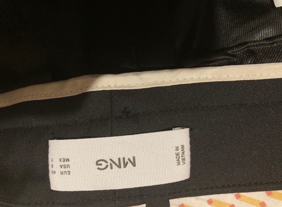 Siyah Kemerli Kadın Kumaş Pantolon - Görsel 2