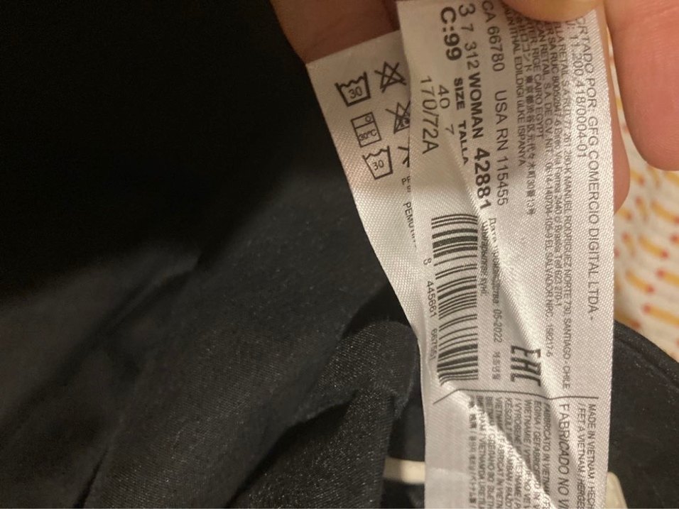 Siyah Kemerli Kadın Kumaş Pantolon - Görsel 3