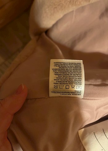 Kız Çocuk pudra Kürklü Yelek - Görsel 5