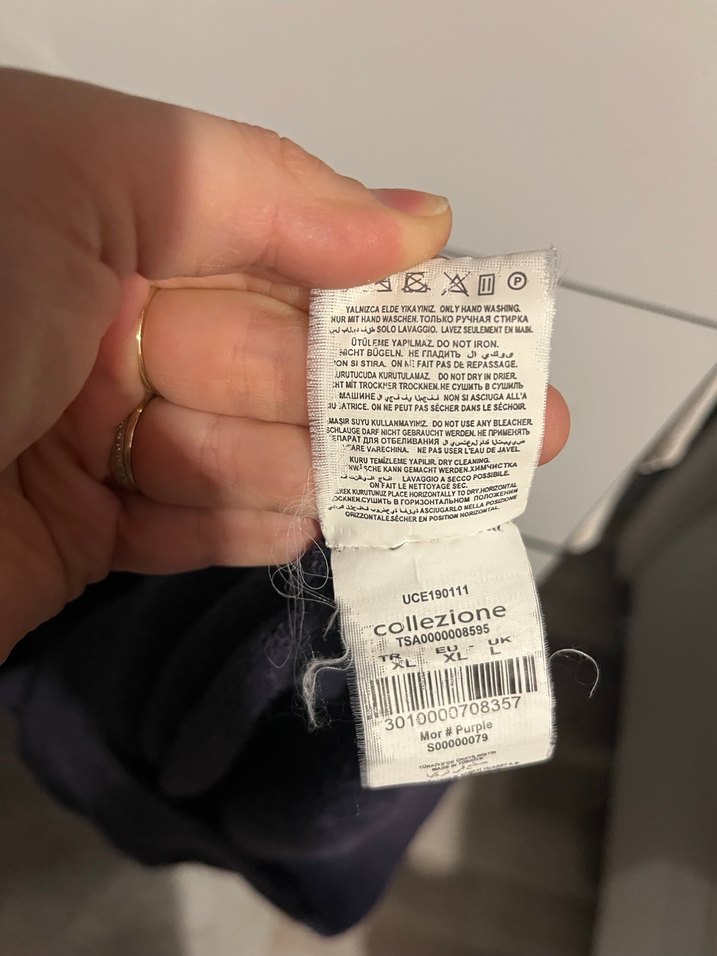 Murdum V Yakalı Erkek Triko Kazak - Görsel 3