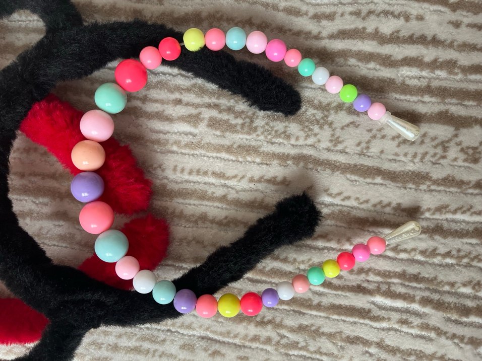 Renkli Boncuklu Çocuk Taçları - Görsel 2