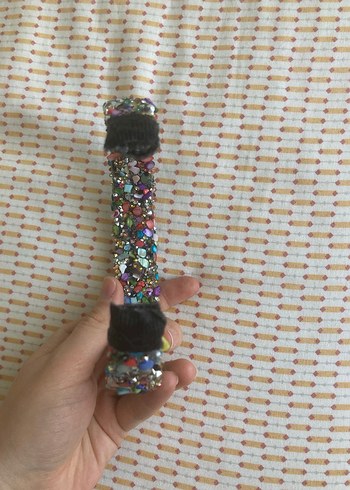 Renkli Boncuklu Bohem Kadın Saç Bandı - Görsel 4