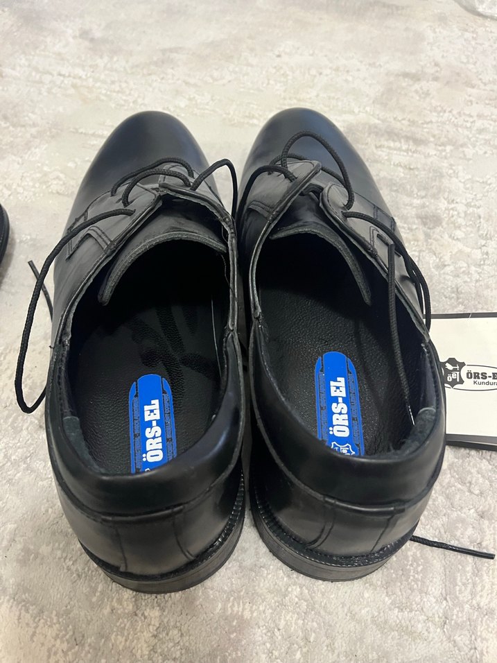 Siyah Klasik Erkek Ofis Ayakkabısı - Görsel 3