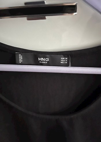 Kadın Siyah Düz Kesim yarim kollu bluz - Görsel 2