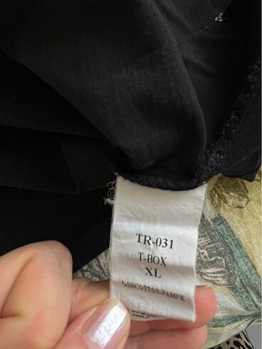 xl Beden Sorunsuz baskili tshirt