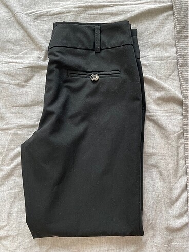s Beden siyah Renk 2K Kadın Kumaş Pantolon Siyah