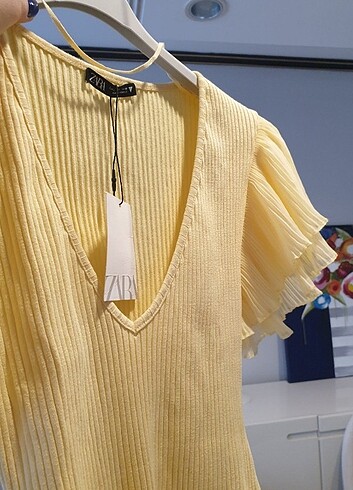 l Beden Zara body bodysuit bluz tişört