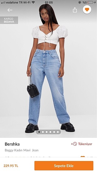 Bershka baggy jean