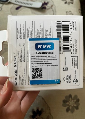 Xiaomi Gri Redmi Watch 5 Active Akıllı Saat