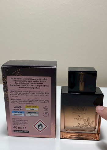 ISANA Dark Velvet Kadın Parfümü 40 ml - Görsel 5