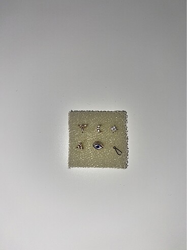  Beden gri Renk Piercing tragus burun
