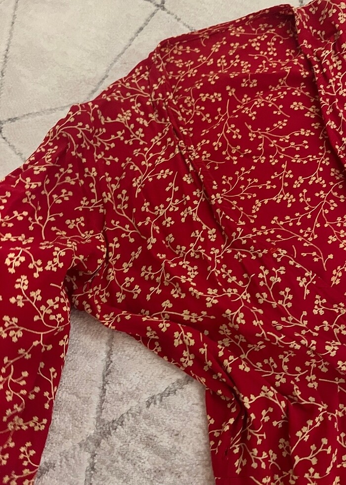 S beden çıtır desen elbise - Görsel 2