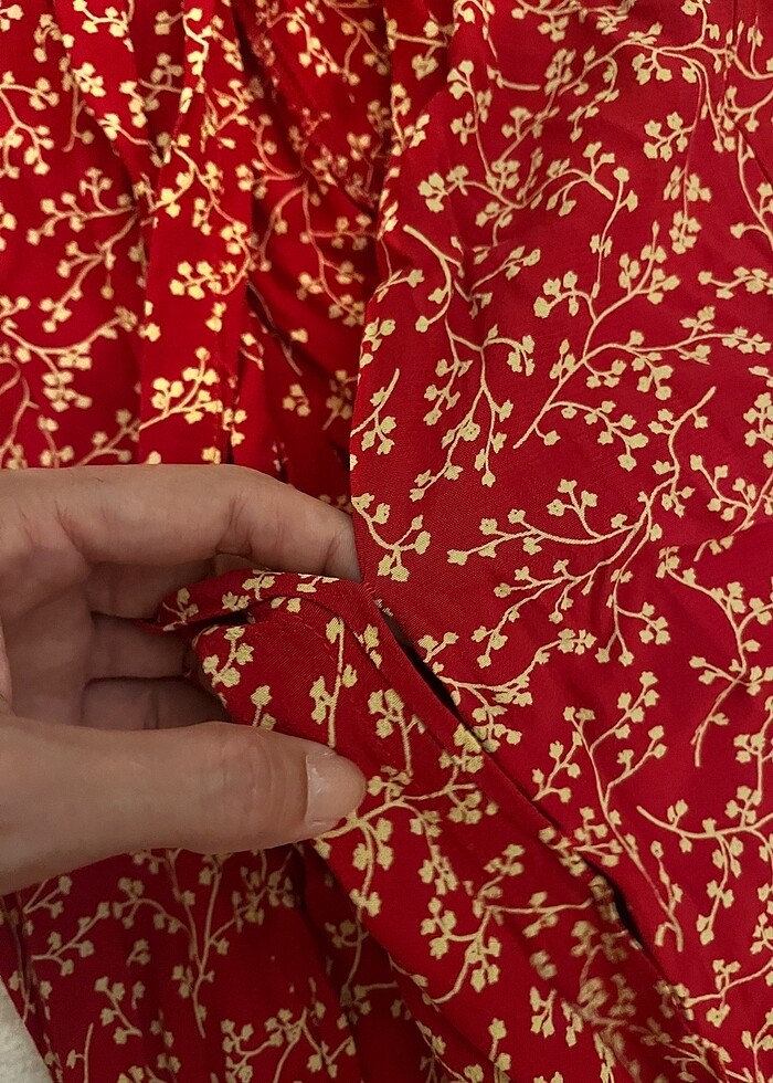 S beden çıtır desen elbise - Görsel 4