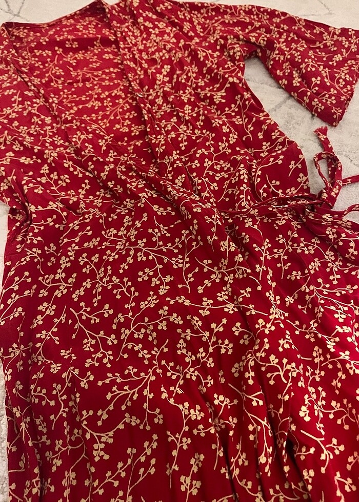 S beden çıtır desen elbise - Görsel 3