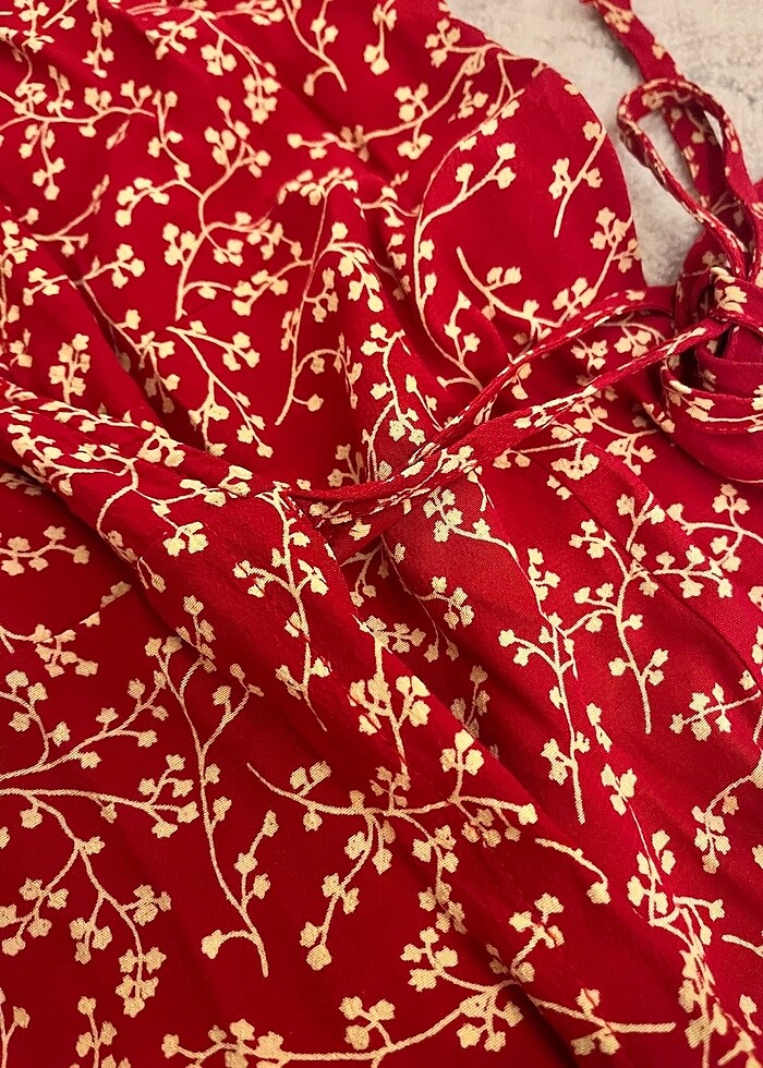 S beden çıtır desen elbise - Görsel 5