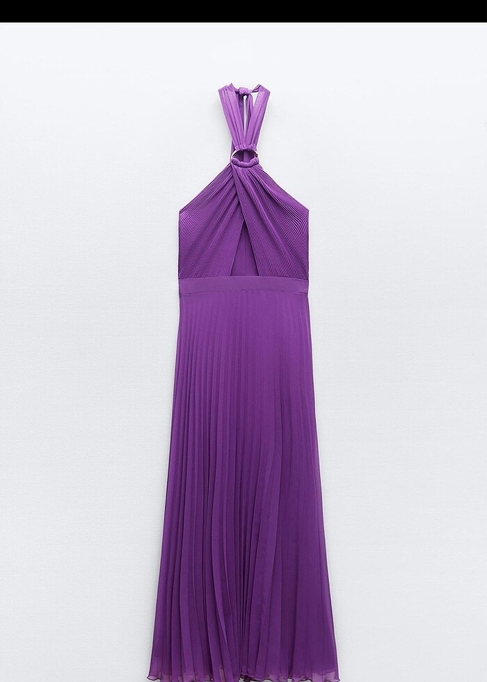 Mor elbise - Görsel 2