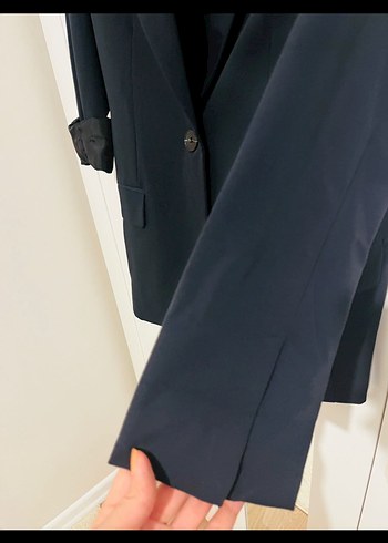 Lacivert Kadın Blazer Ceket - Görsel 4