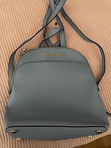 Michael kors mavi sırt çantası