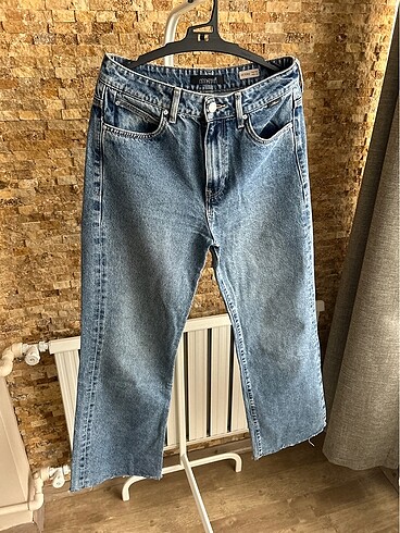 Wide leg kadın kot pantolon